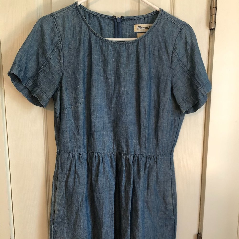 Chambray Denim Madewell Dress